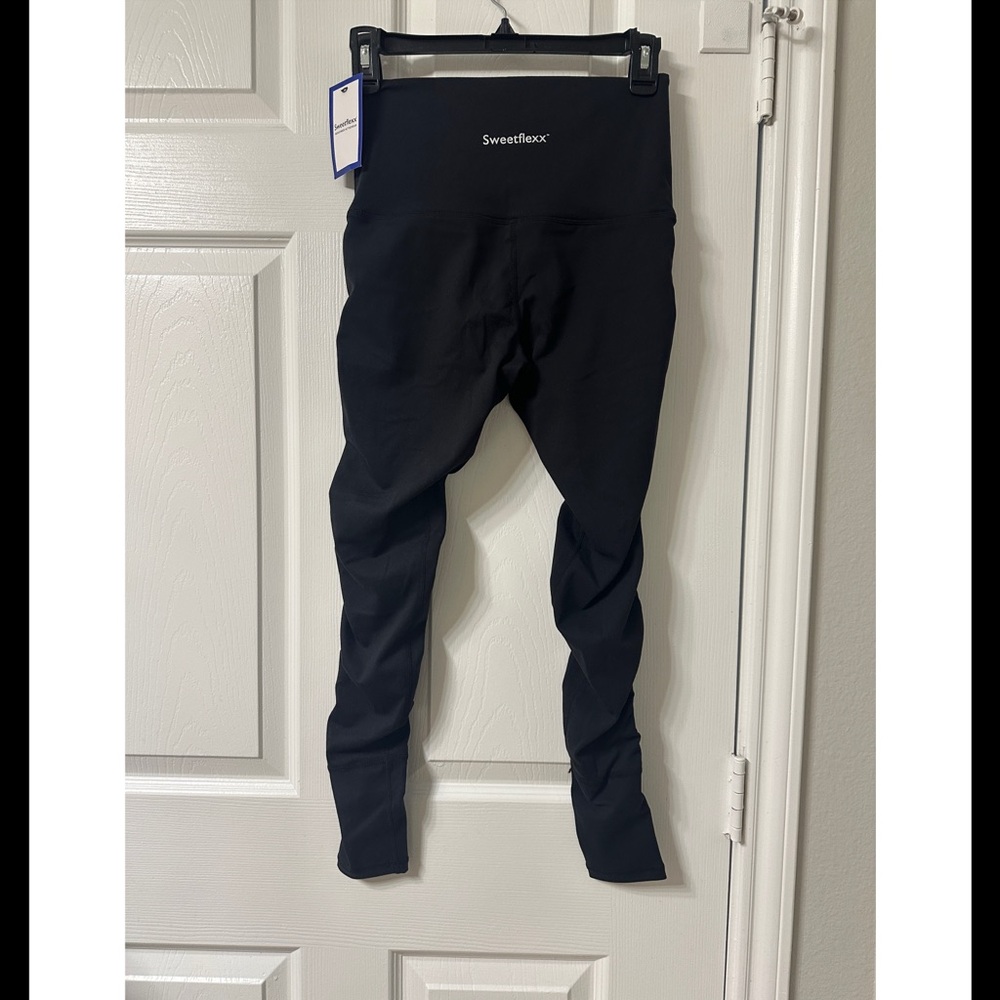 Sweatflexx Black High-Waist Leggings